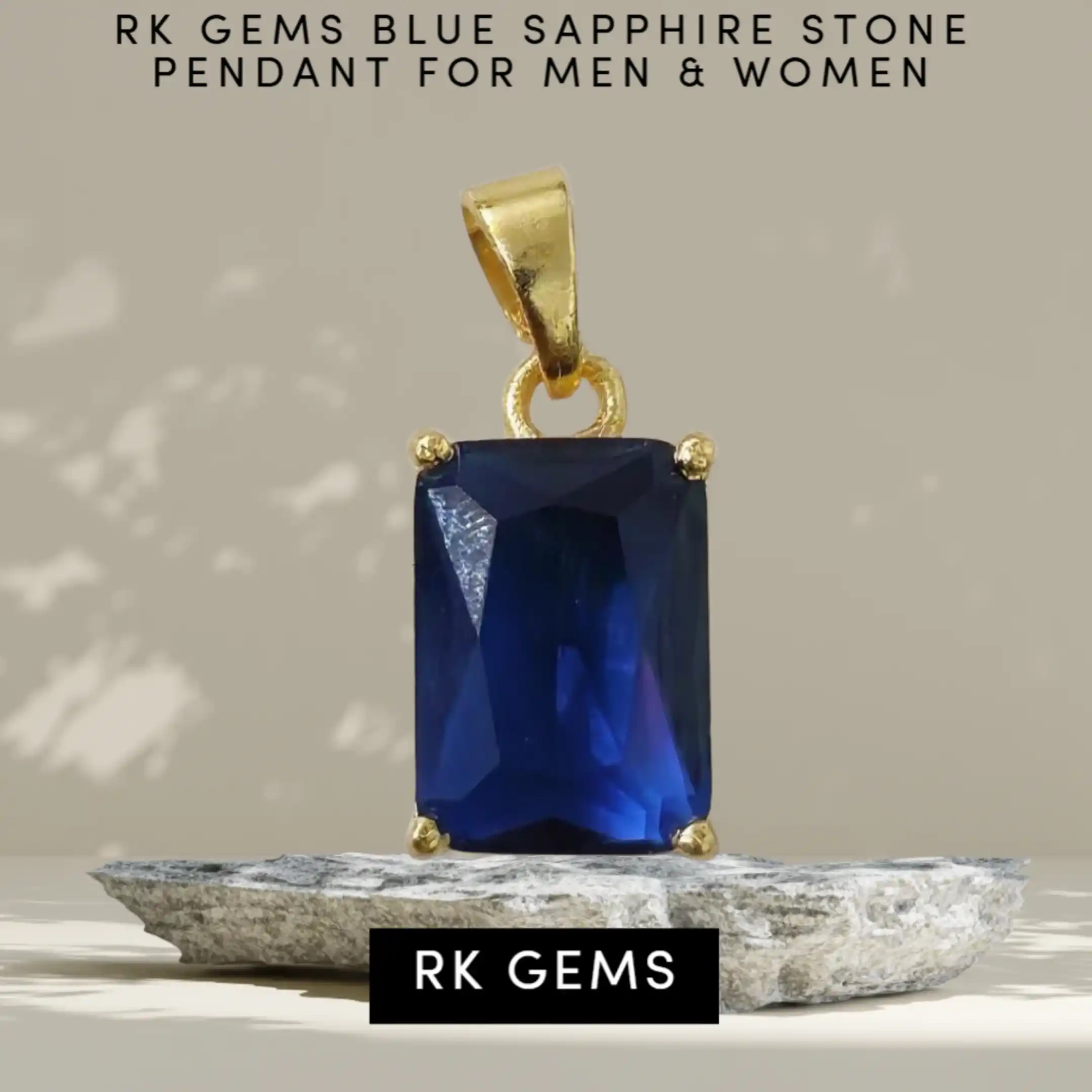 Premium Neelam Stone Pendant | Blue Sapphire Pendant for Shani Planet Benefits & Elegant Style.png